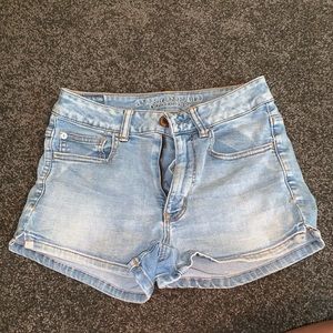 American eagle hi-rise shorts
